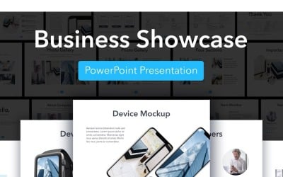 Шаблон бизнес-витрины PowerPoint