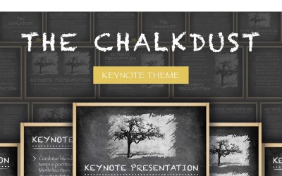 Chalkdust - Modello di Keynote
