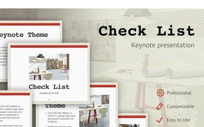 Check List - Keynote template