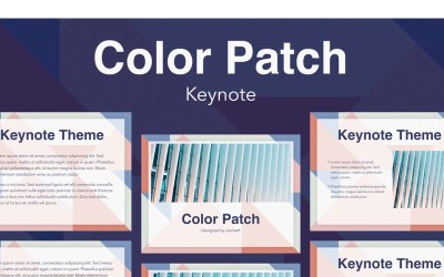Color Patch - шаблон Keynote