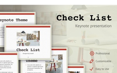 Kontrollista - Keynote-mall