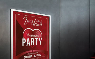 Valentines Day Flyer - Corporate Identity Template
