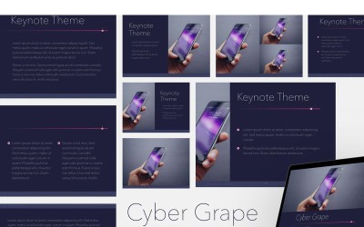 Cyber Grape - Keynote sablon