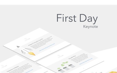 Erster Tag - Keynote-Vorlage