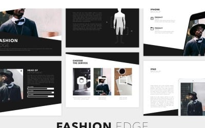 Fashion Edge PowerPoint template
