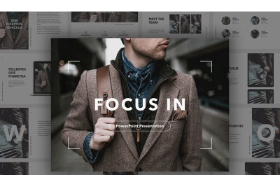 Focus nel modello di PowerPoint