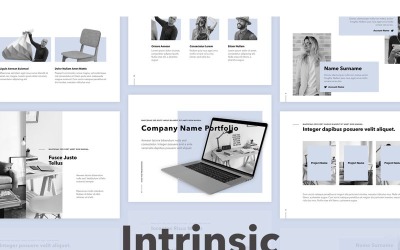 Intrinsic - шаблон Keynote