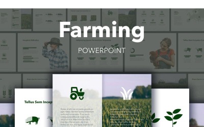 Landwirtschaftliche PowerPoint-Vorlage