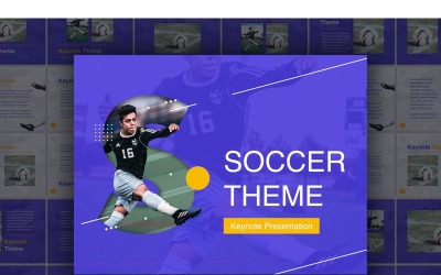 Fußball - Keynote-Vorlage