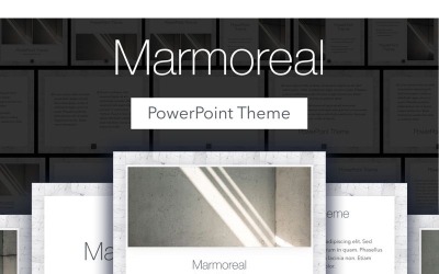 Marmoreal PowerPoint-sjabloon