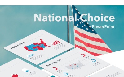 Modèle PowerPoint de choix national