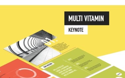 Multi Vitamin - Keynote template