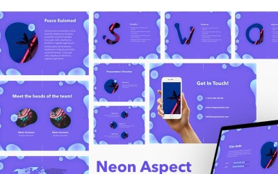 Neonaspekt - Keynote-Vorlage