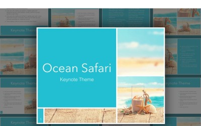 Ocean Safari - шаблон Keynote
