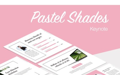 Pastel Shades - Keynote template