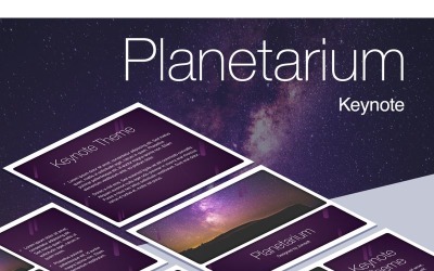 Planetario - Plantilla de Keynote