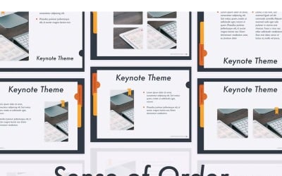 Sense of Order - Keynote template