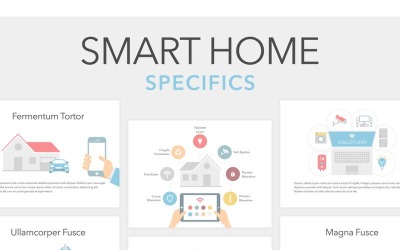 Smart Home PowerPoint sablon