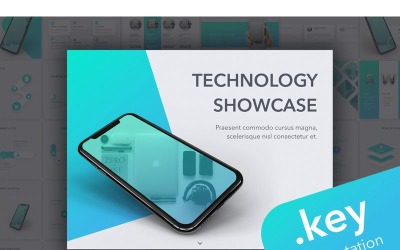 Technology Showcase - Keynote-sjabloon