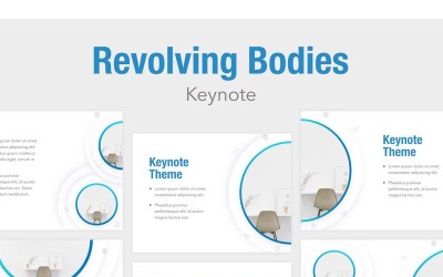 Вращающиеся тела - шаблон Keynote