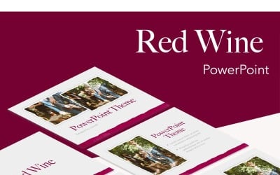 Красное вино Шаблоны презентаций PowerPoint