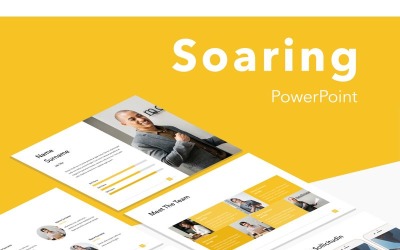 Soaring PowerPoint template