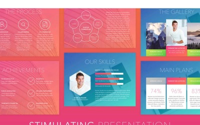 Stimulating PowerPoint template