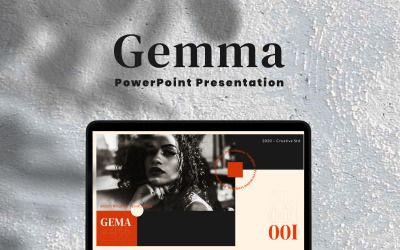 Gemma | Kreativ PowerPoint-mall