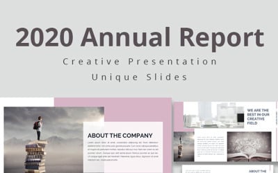 Годовой отчет 2020 Google Slides