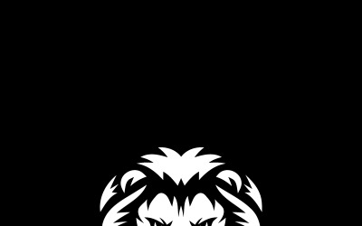 Plantilla de logotipo de león