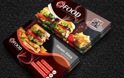 Restaurant Business card Corporate identity-mall #96860