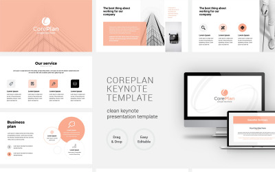 CorePlan Clean Presentation-主题演讲模板