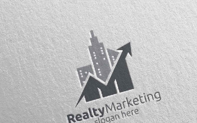 Realty Marketing Financial Advisor Design 43 Logo Template