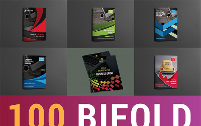 Végső Bifold Brochure Bundle - Vállalati-azonosság sablon