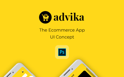 Advika PSD Template