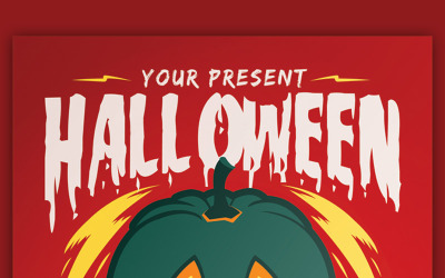 Festa di Halloween - modello di identità aziendale