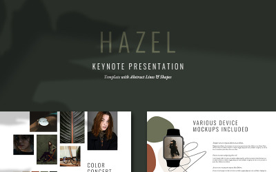 HAZEL - Šablona Keynote