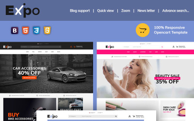 Modello OpenCart multiuso Expo