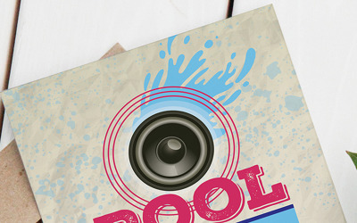 Pool Party Invitation/Flyer - Corporate Identity Template