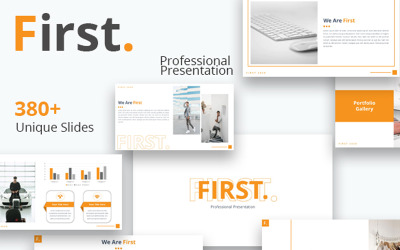 Första presentationen PowerPoint-mall