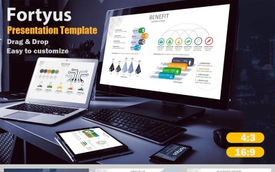 Fortyus - Multipurpose Presentation PowerPoint template