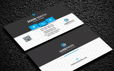 Luxeprod Business card - Corporate Identity Template