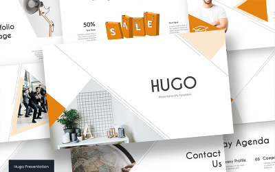 Modello di Hugo PowerPoint