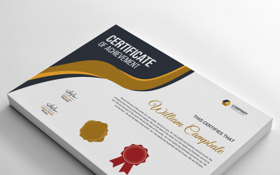 Prémium Corporate & Modern Award Certificate Template 97145