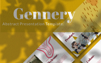 Gennery - Colourful Google Slides