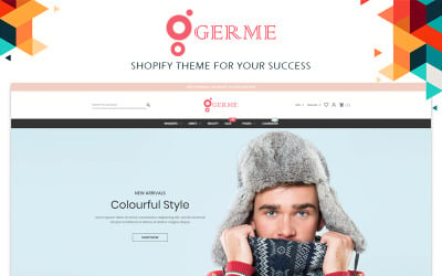 Germe - Тема Fashion Shopify
