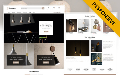 LightHouse - Tema PrestaShop del negozio di illuminazione