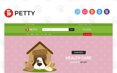 Petty OpenCart Template