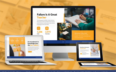 Eduidea - Образовательный шаблон PowerPoint