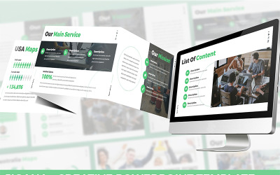 Jigana - Creative Agency PowerPoint-mall